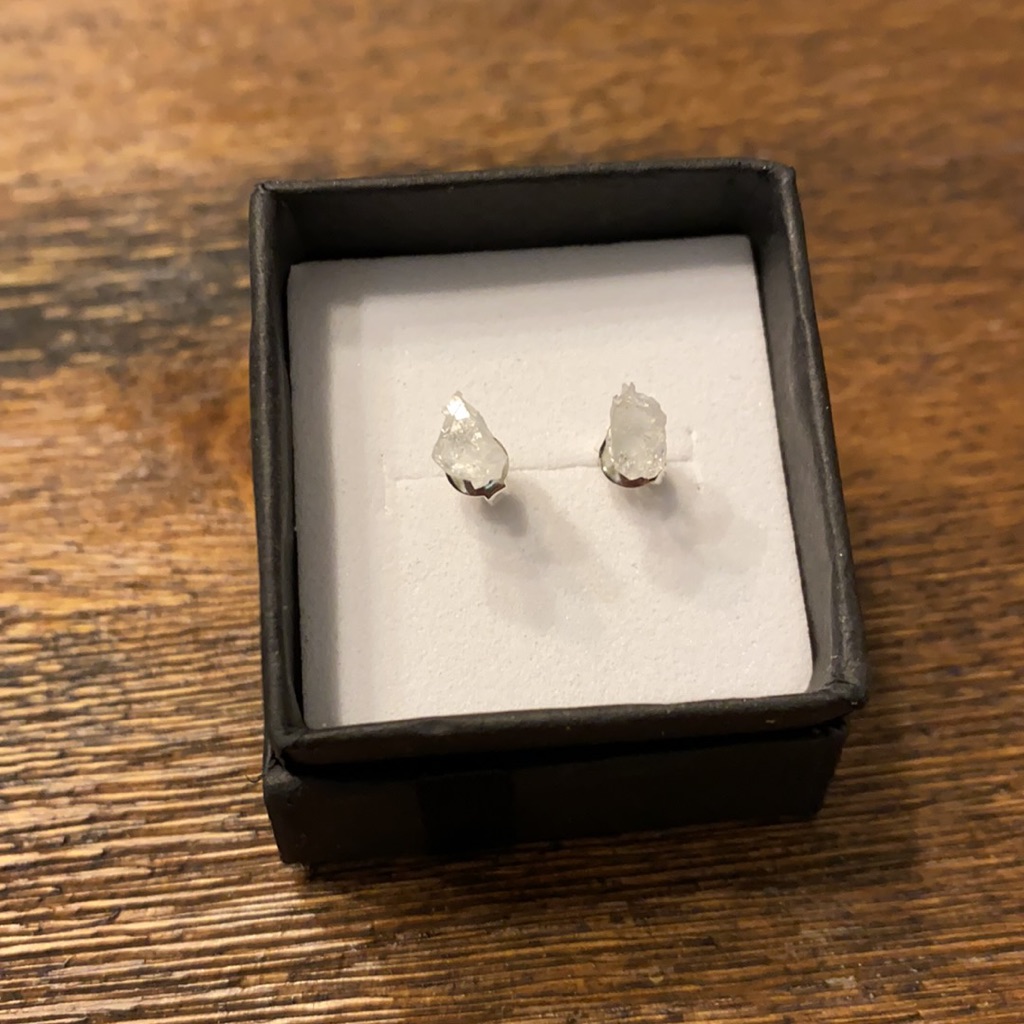 Celestite Studs